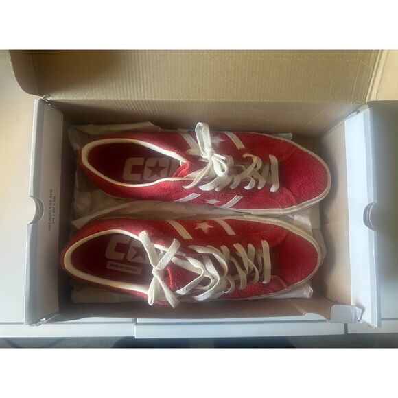 Converse One Star Academy Pro Ox - Red/Egret - Size Men's 12 - excellent Cond. - Picture 5 of 8